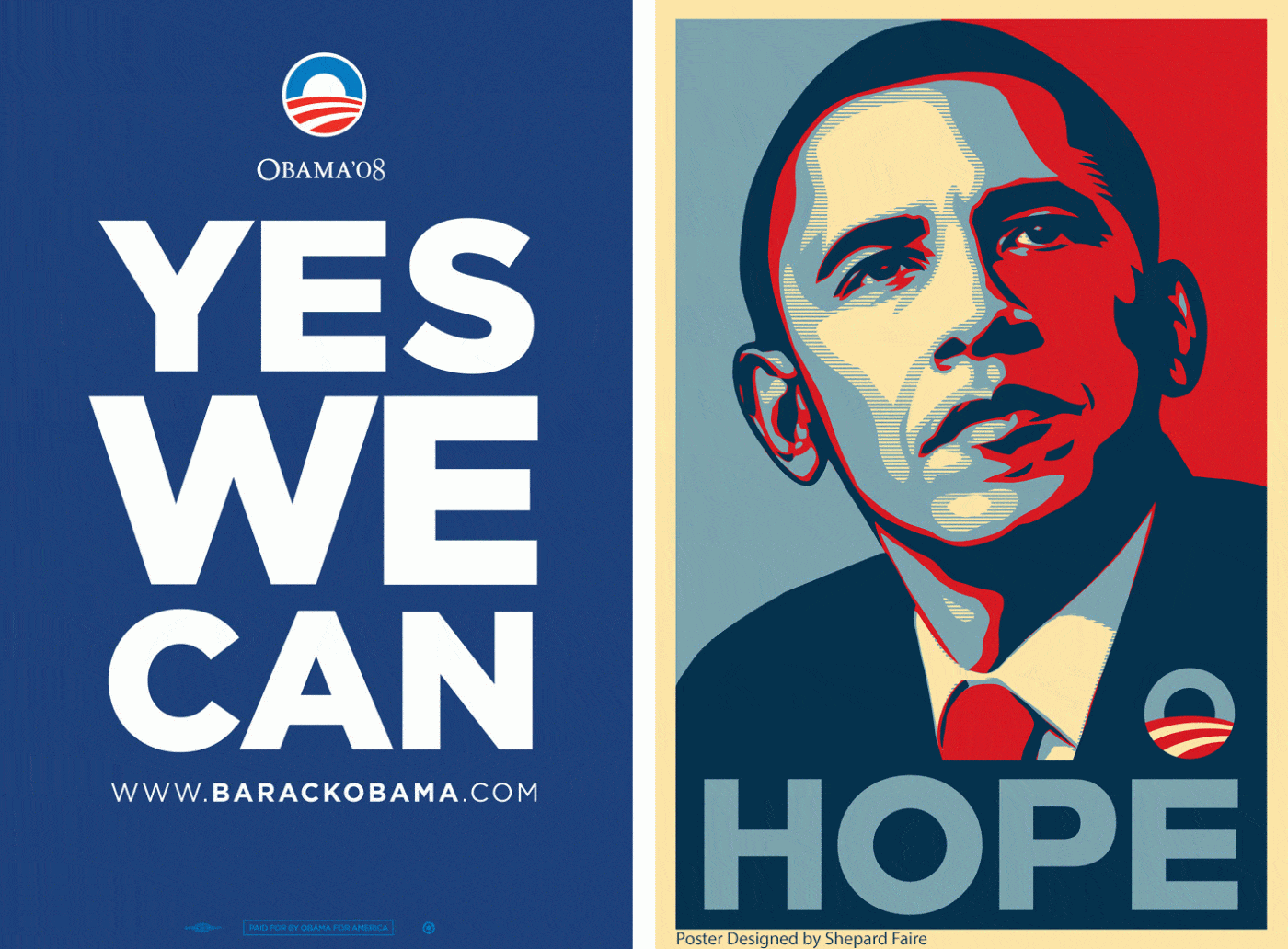 Visuels de la campagne présidentielle de Barack Obama en 2008
