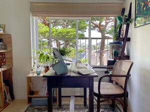 Bureau de Mia Thibierge à Tokyo